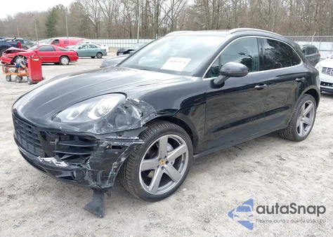 2017 Porsche Macan S z USA, uszkodzony, nr VIN WP1AB2A50HLB17591